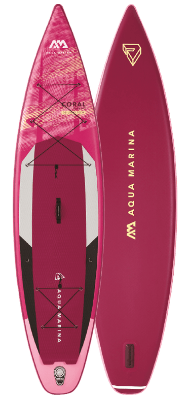 Aqua Marina 11’6” Coral 2022 Touring Inflatable Paddle Board SUP - Good Wave